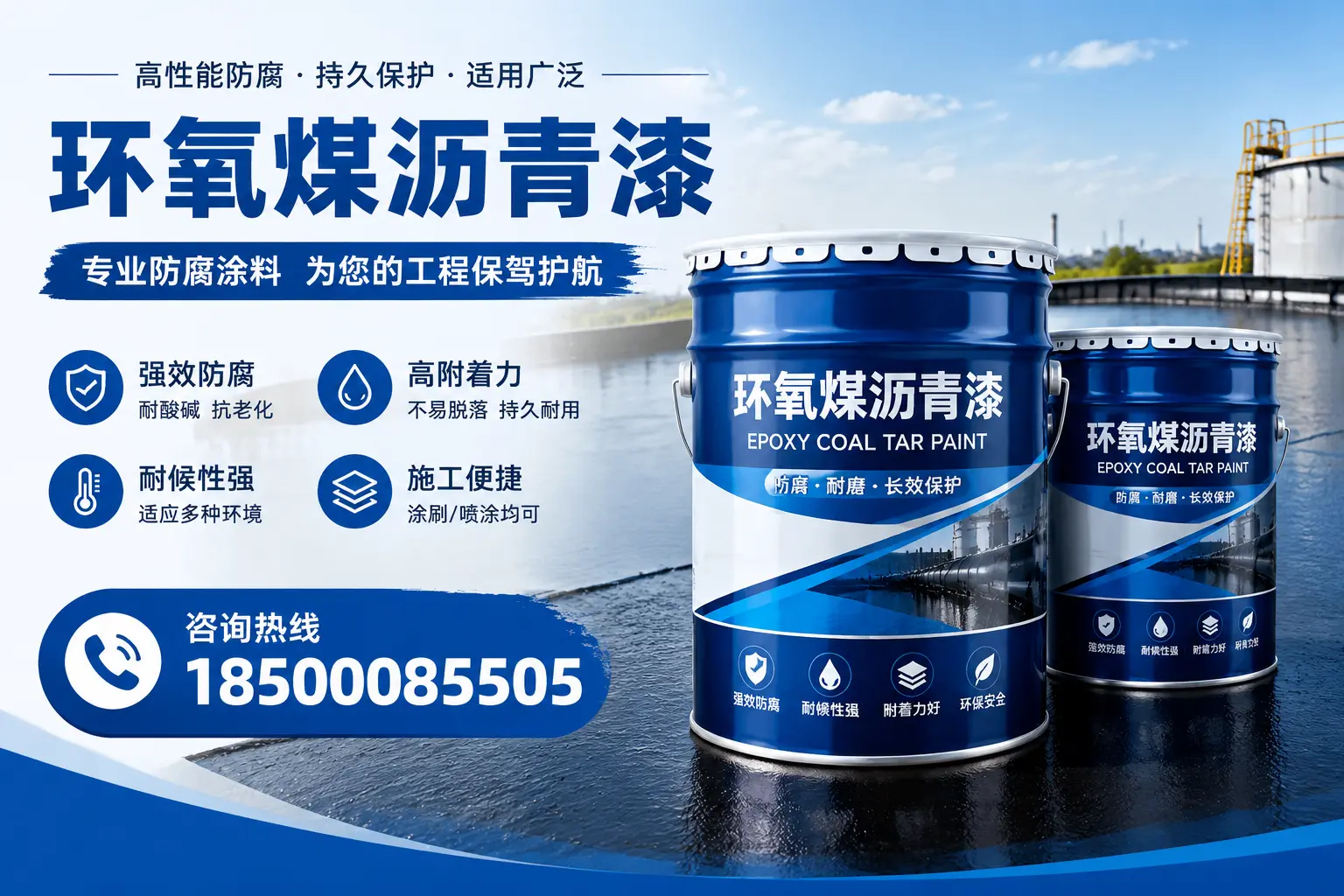 环氧煤沥青漆与其他漆类的比较,鄂州用户的选择依据